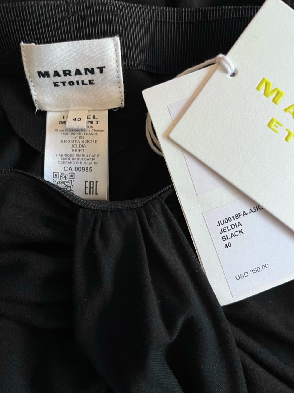Isabel Marant Etoile Jeldia draped skirt - Picture 6 of 7